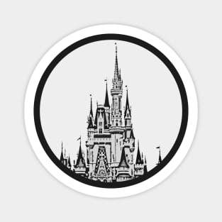 Magic Castle Circle Sticker